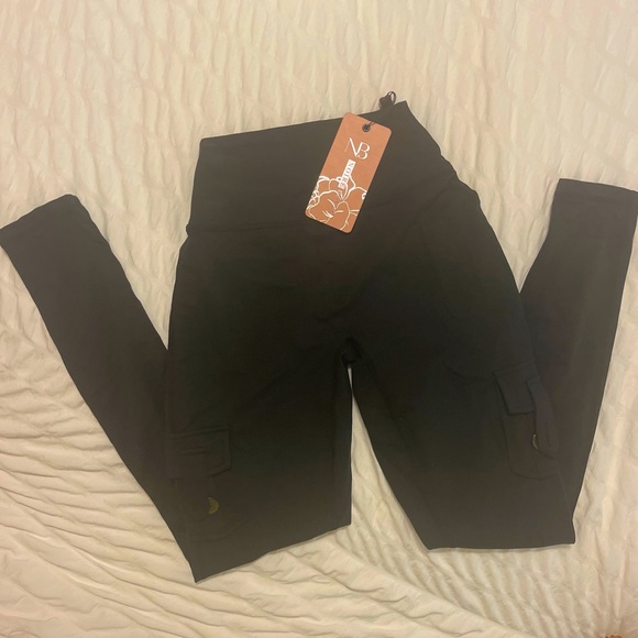 pocket legging Noireblanc - Picture 2 of 10